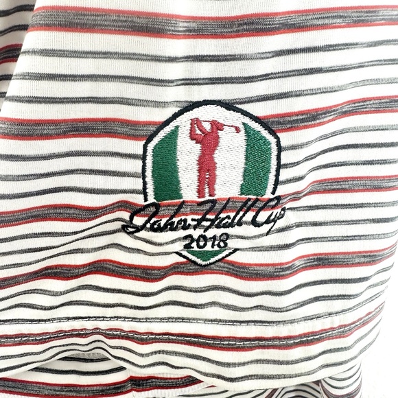 FootJoy Striped Traditional Fit Golf Polo XL (label shows L) -John Hall Cup 2018 - Picture 4 of 12